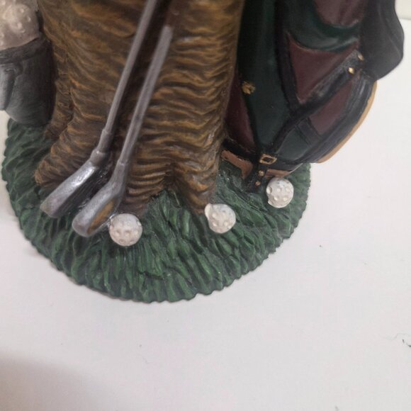 Resin Golf Décor Office Desk Caddy Pen Well   Cute little desk sitter for pens, - Picture 3 of 12